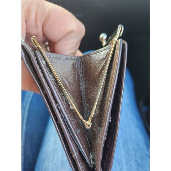 Christian Dior Brown Trotter Print Vintage Wallet and Coin Purse - Picture 12 of 14